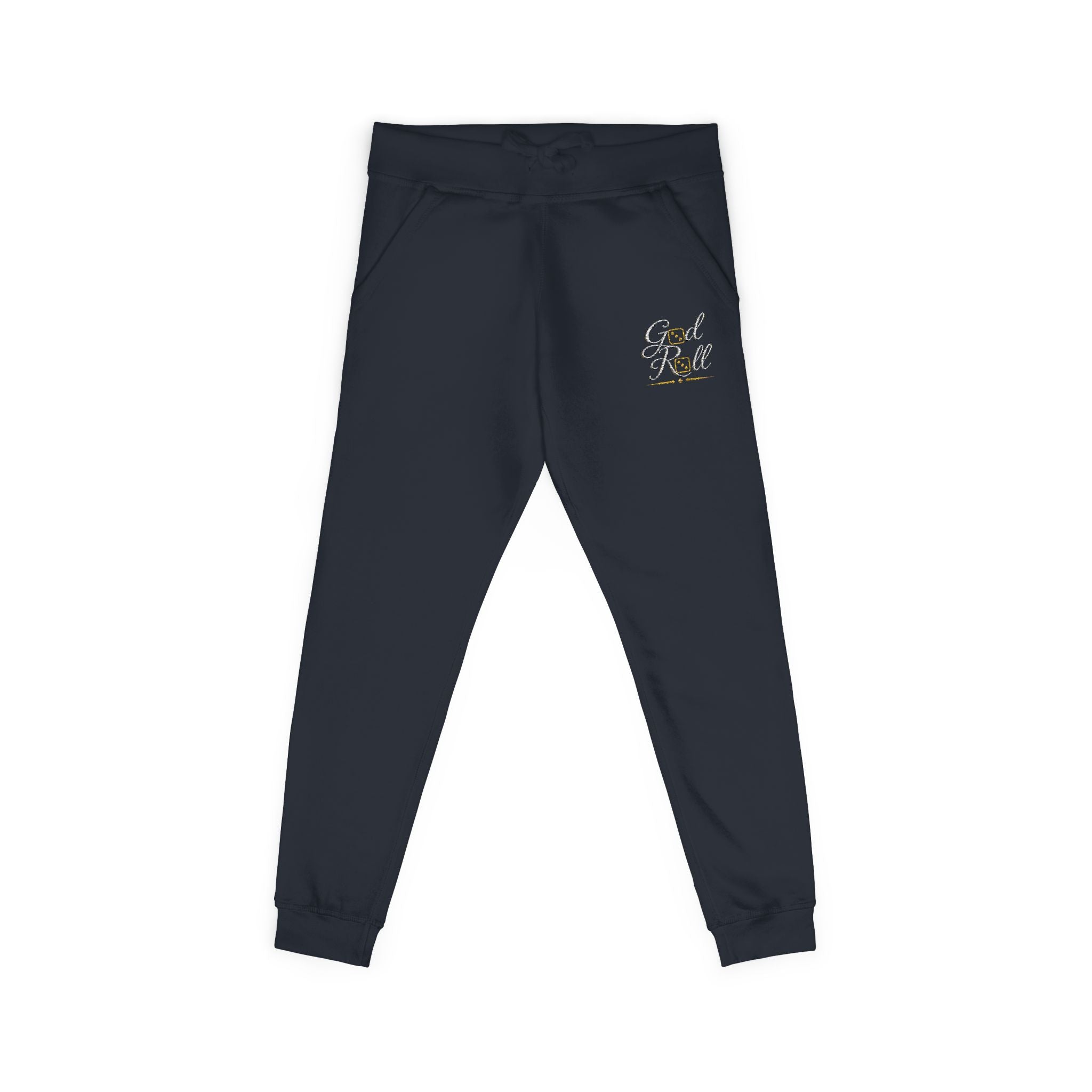 Stylish Cozy Fleece Sweatpants - minimal Accents