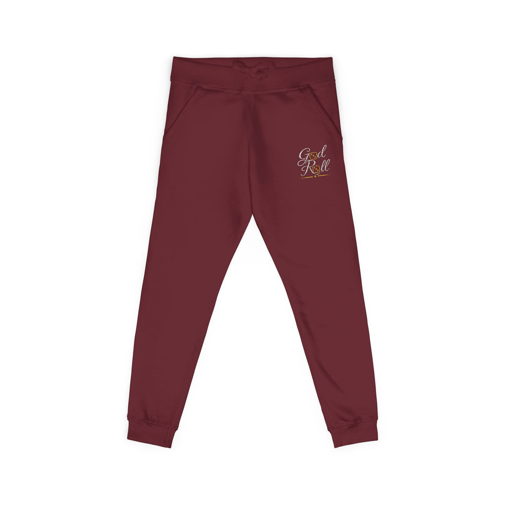 Stylish Cozy Fleece Sweatpants - minimal Accents