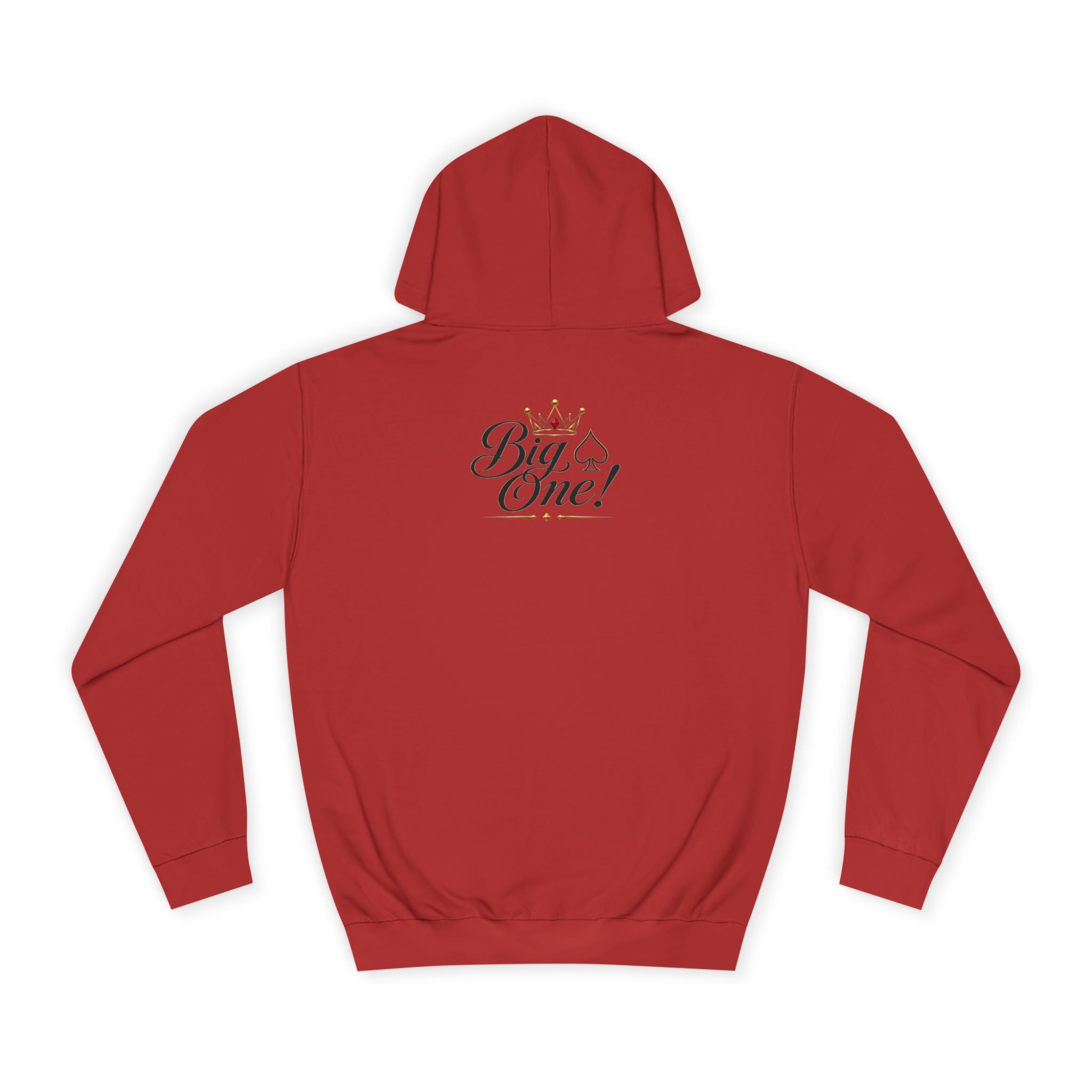 College Hoodie “Small One” Front / “Big One!” Back - Minimal Neon Stars
