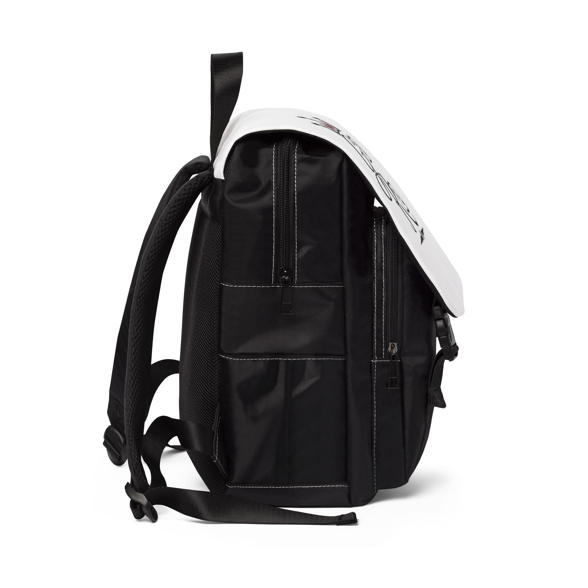 King of Dice Backpack — Casual Shoulder Backpack with Crowned GR Dice Logo