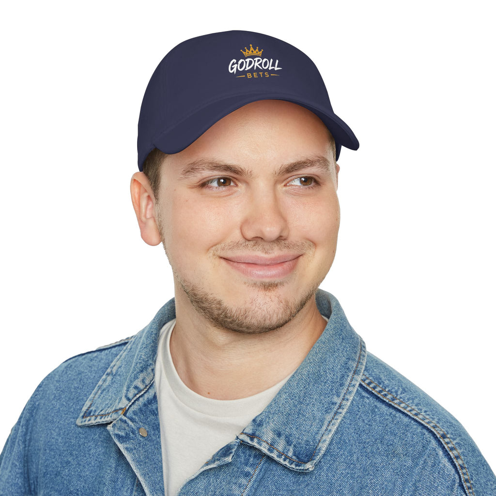 Godroll Bets Crown Baseball Cap — Low Profile, High Roller