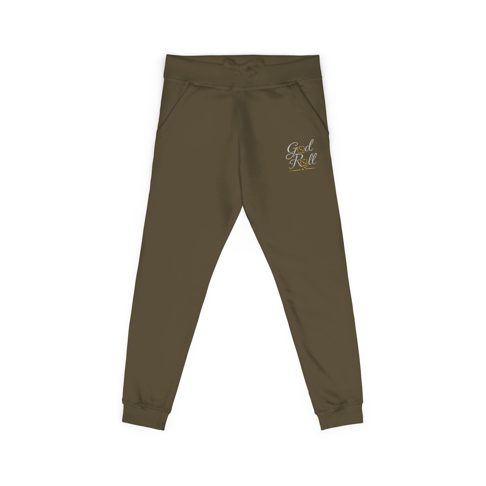 Stylish Cozy Fleece Sweatpants - minimal Accents