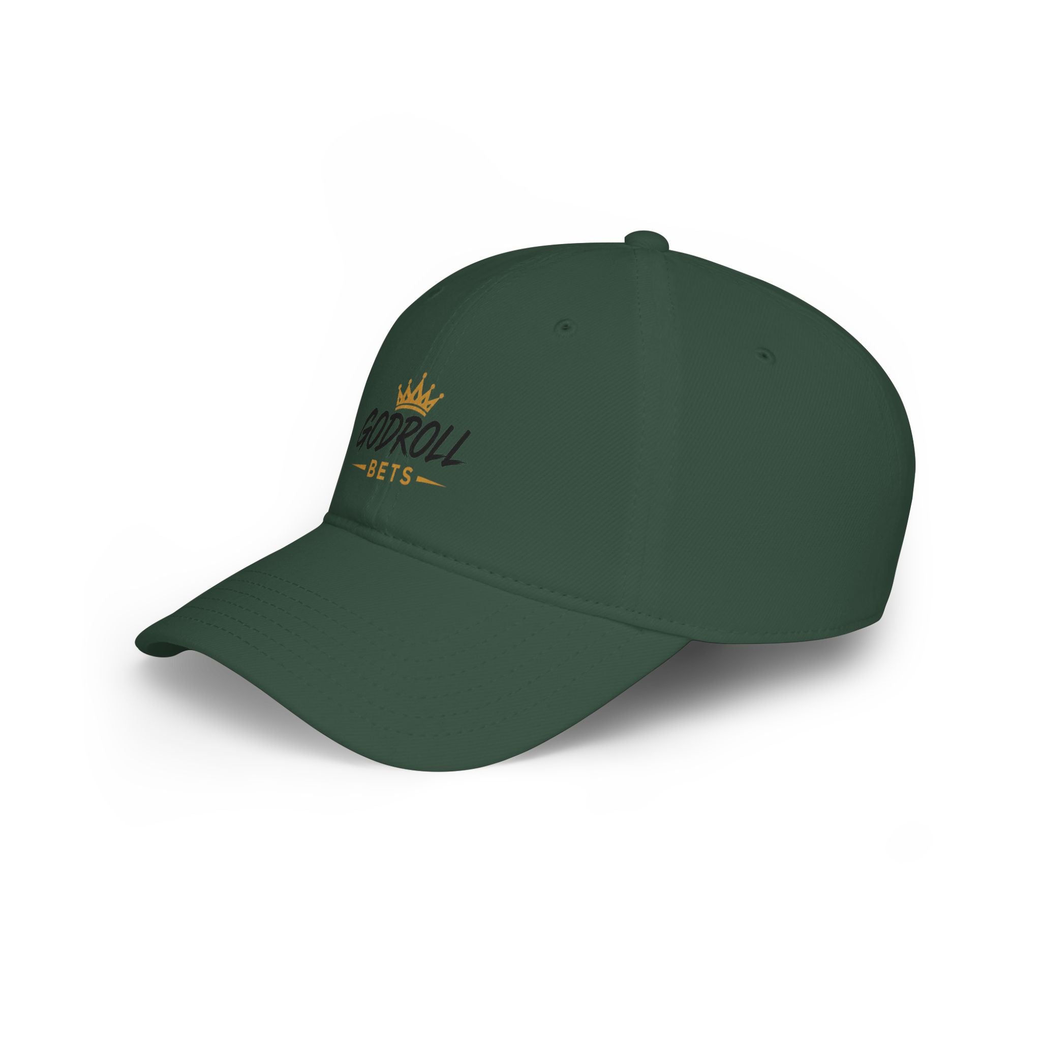 Godroll Bets Low Profile Baseball Cap — Crown Logo Sports Hat