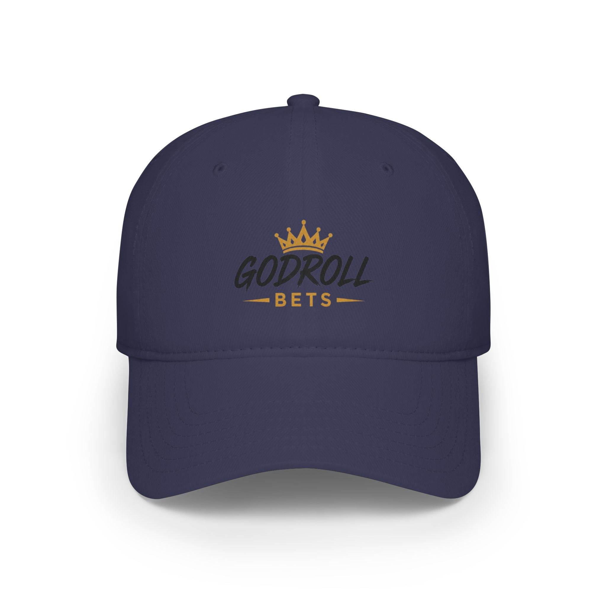 Godroll Bets Low Profile Baseball Cap — Crown Logo Sports Hat