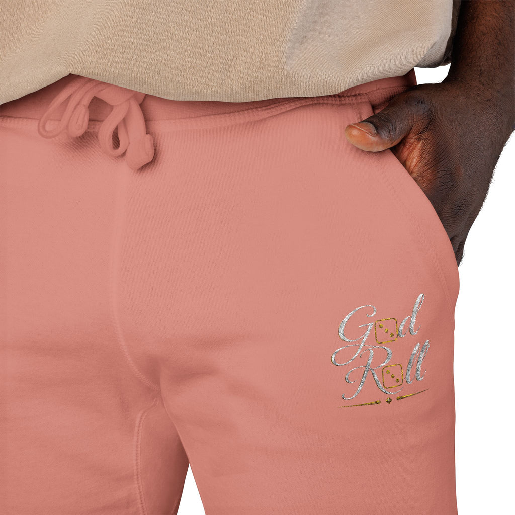 Stylish Cozy Fleece Sweatpants - minimal Accents