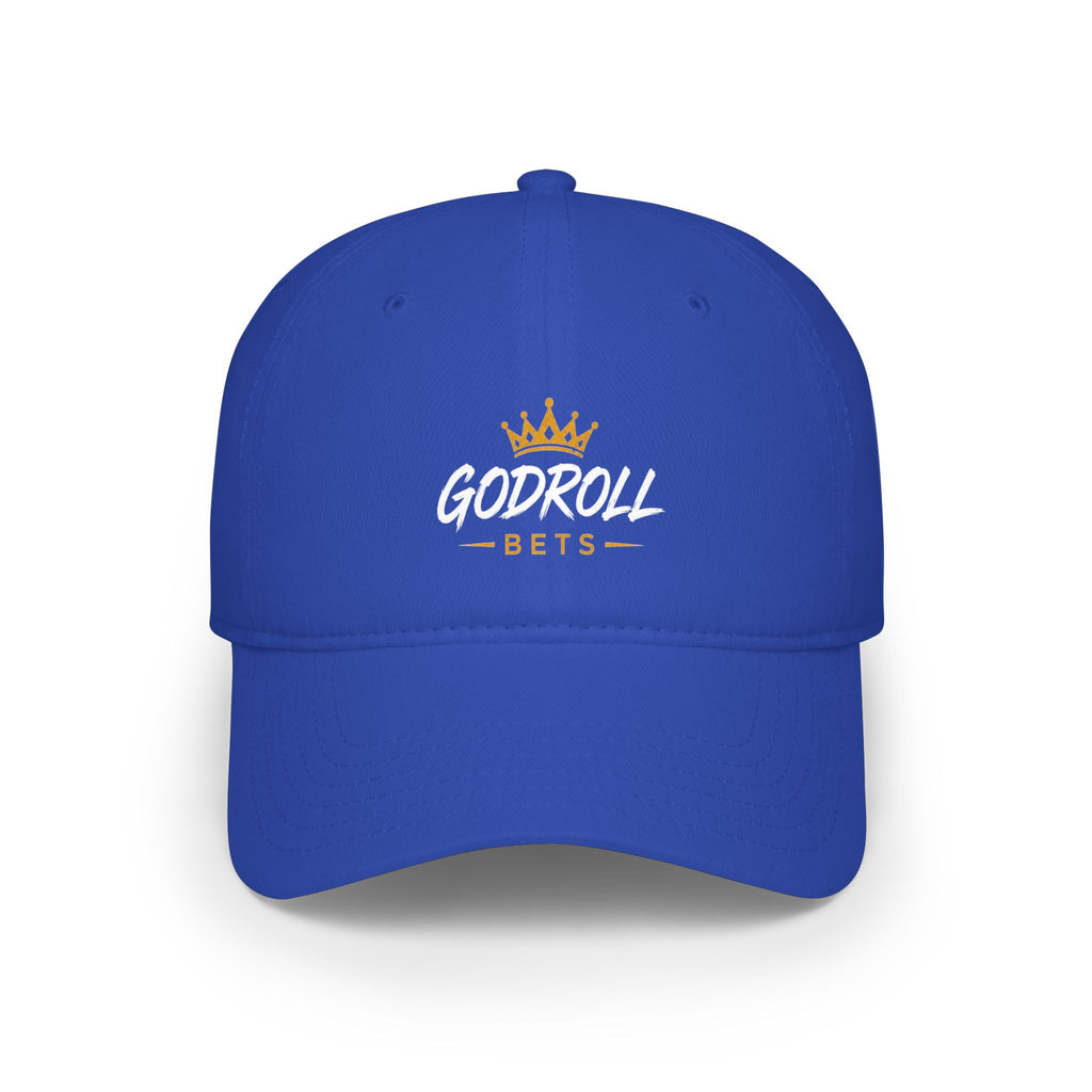 Godroll Bets Crown Baseball Cap — Low Profile, High Roller