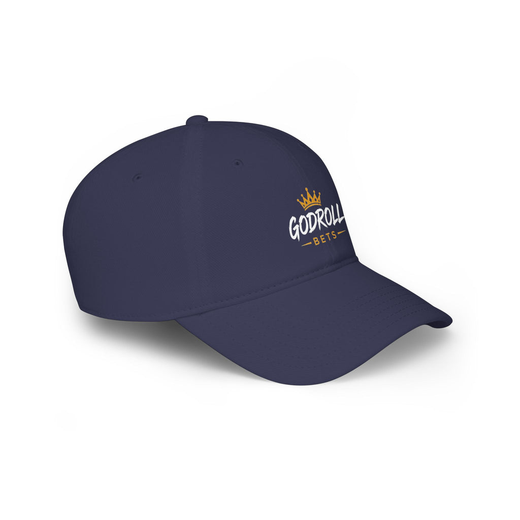 Godroll Bets Crown Baseball Cap — Low Profile, High Roller