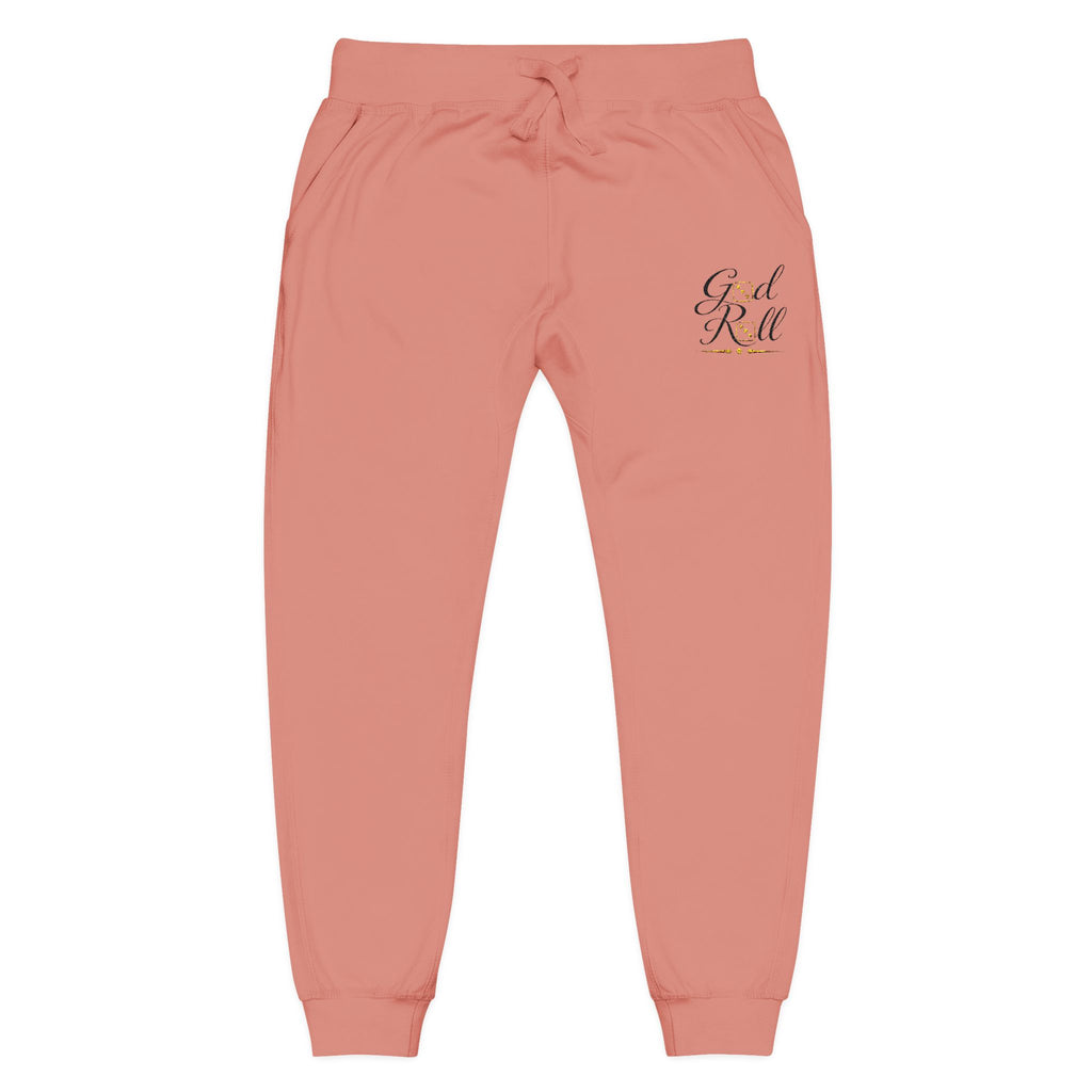 "God Roll" Fleece Sweatpants — Cozy and Comfy