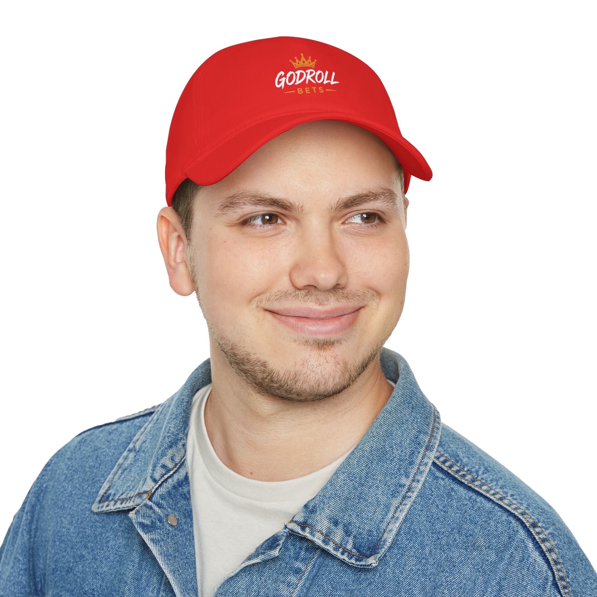 Godroll Bets Crown Baseball Cap — Low Profile, High Roller