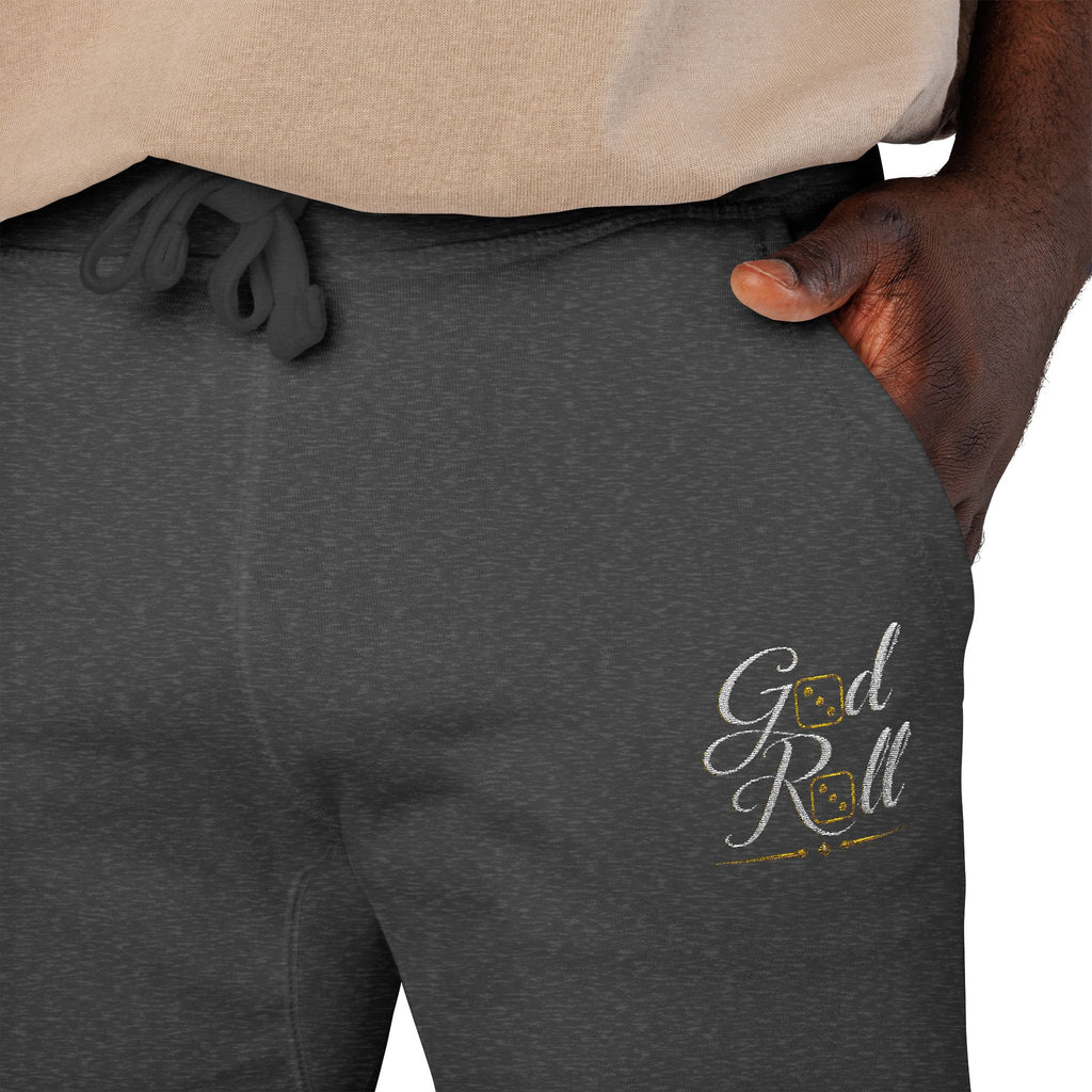 Stylish Cozy Fleece Sweatpants - minimal Accents