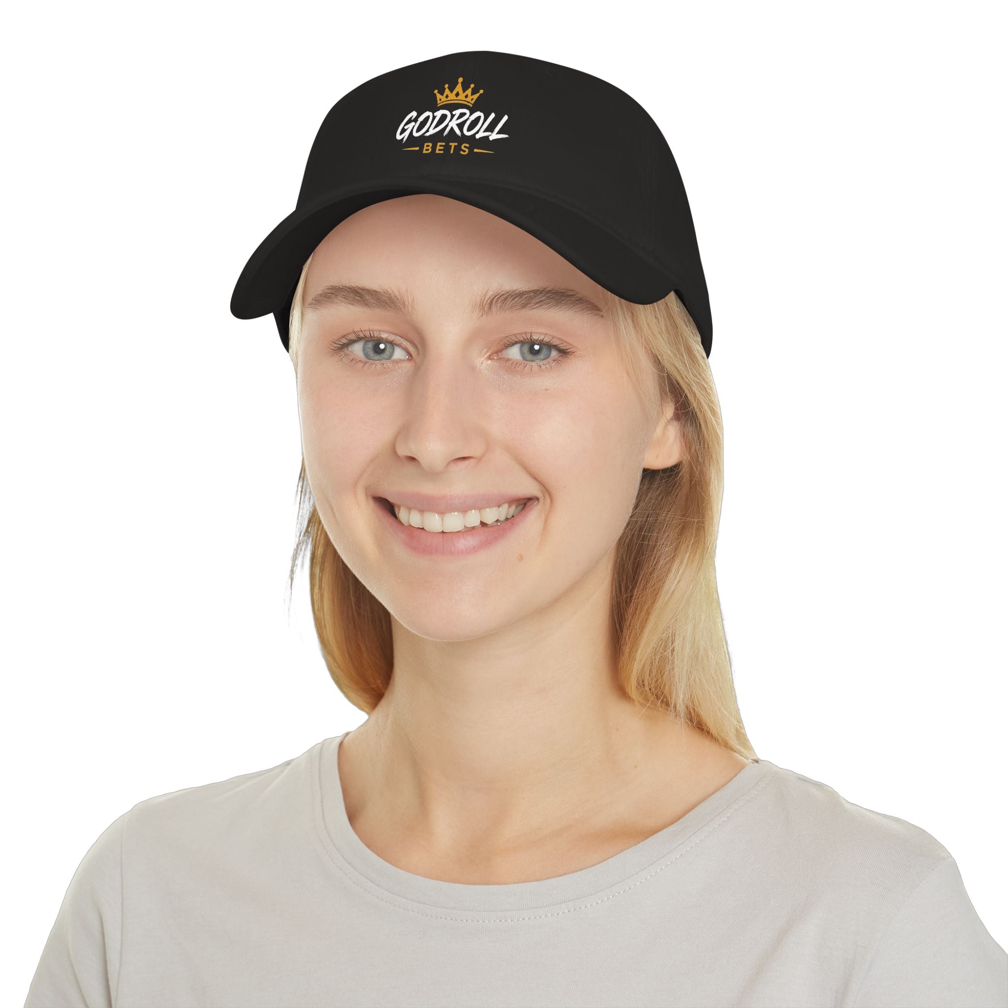Godroll Bets Crown Baseball Cap — Low Profile, High Roller