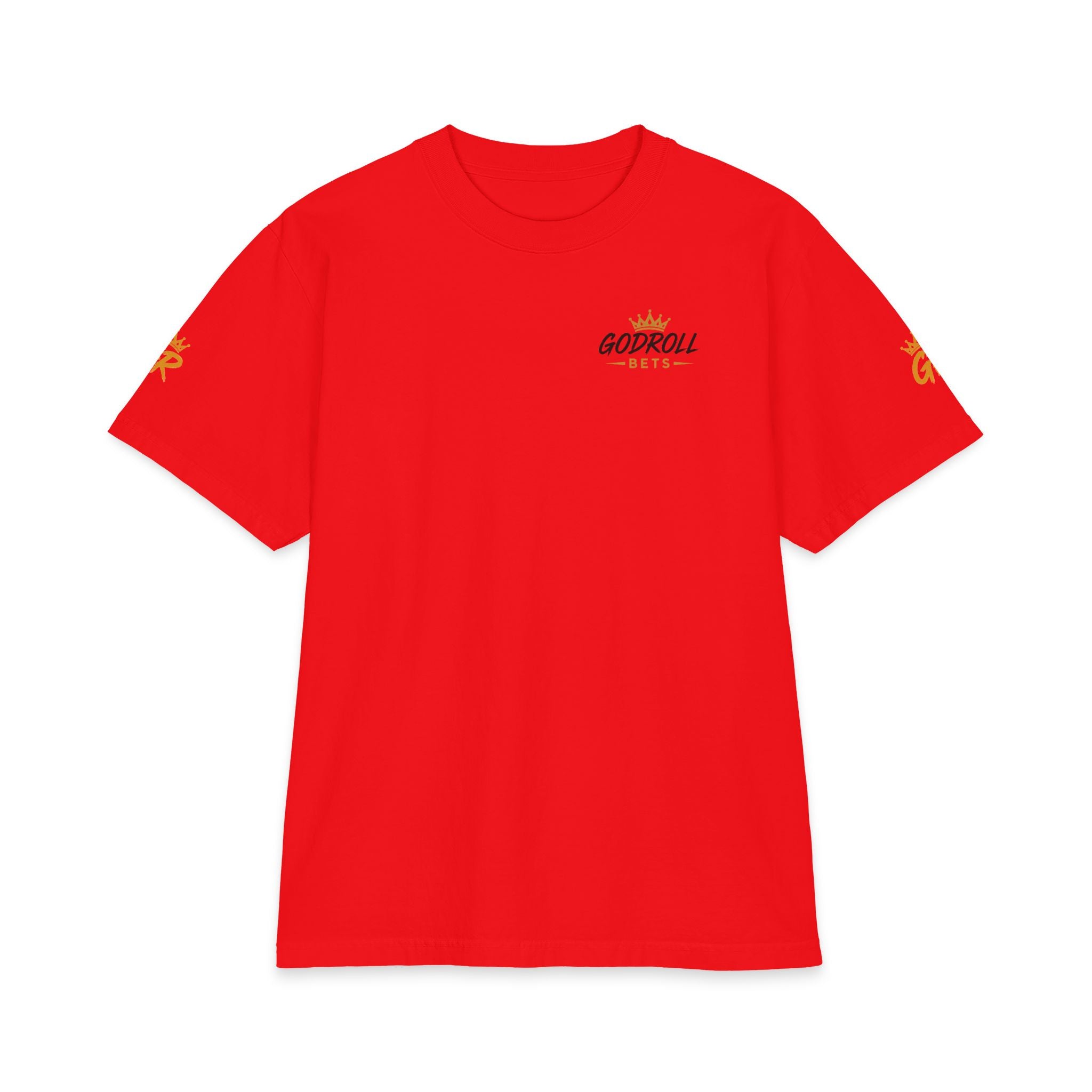 Godroll Crest T-Shirt — Minimal Logo Short Sleeve
