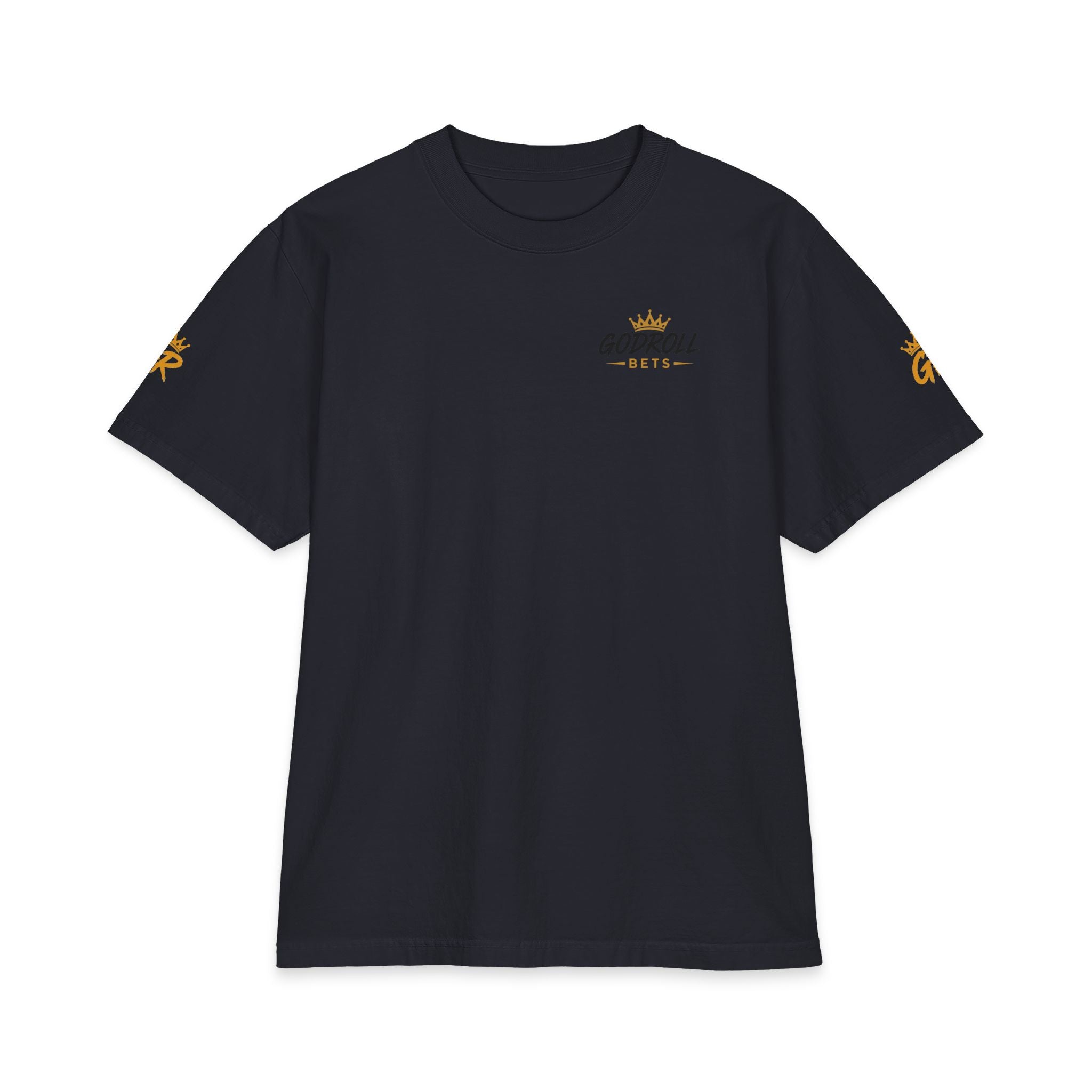 Godroll Crest T-Shirt — Minimal Logo Short Sleeve