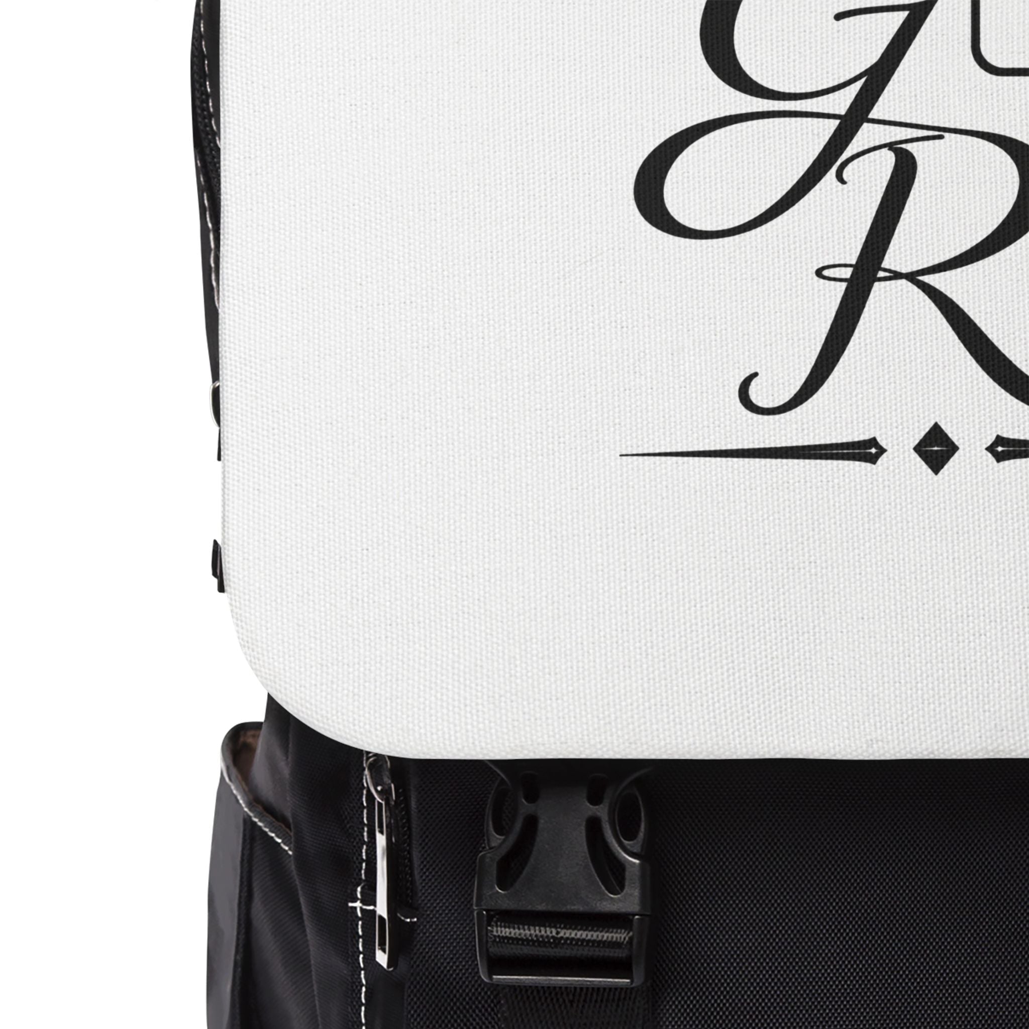 King of Dice Backpack — Casual Shoulder Backpack with Crowned GR Dice Logo