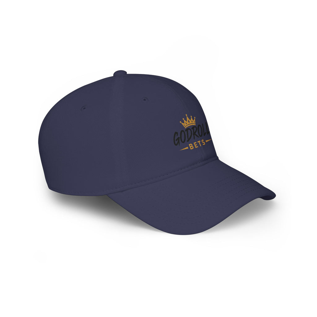Godroll Bets Low Profile Baseball Cap — Crown Logo Sports Hat