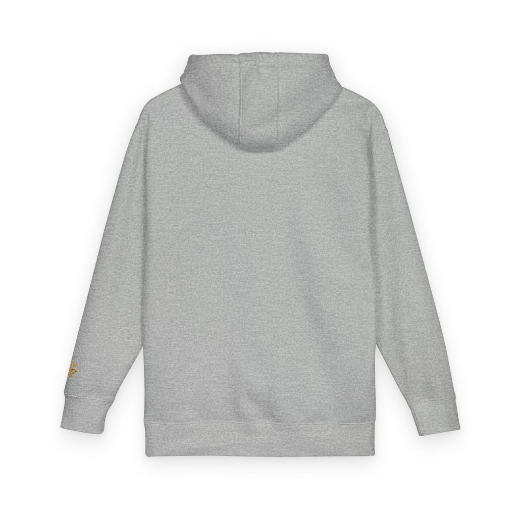 Skateboard 'Go For A Roll' White Fleece Hoodie