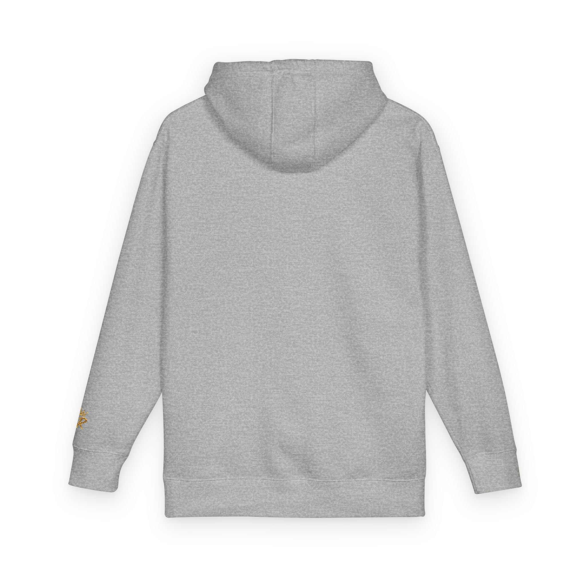 Skateboard 'Go For A Roll' White Fleece Hoodie