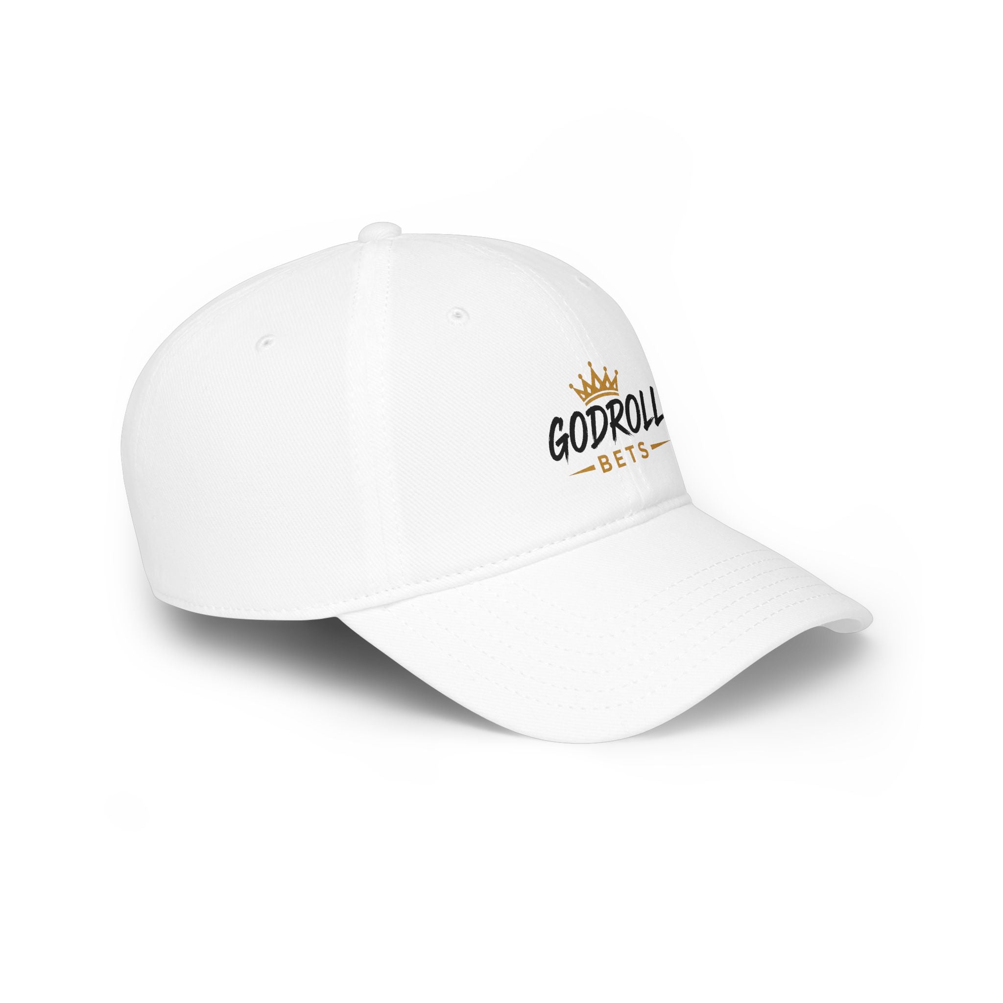 Godroll Bets Low Profile Baseball Cap — Crown Logo Sports Hat