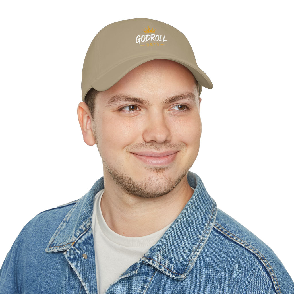 Godroll Bets Crown Baseball Cap — Low Profile, High Roller