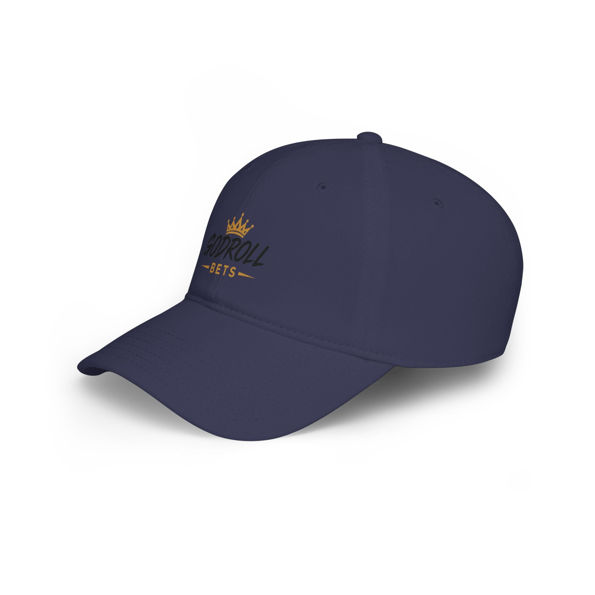 Godroll Bets Low Profile Baseball Cap — Crown Logo Sports Hat