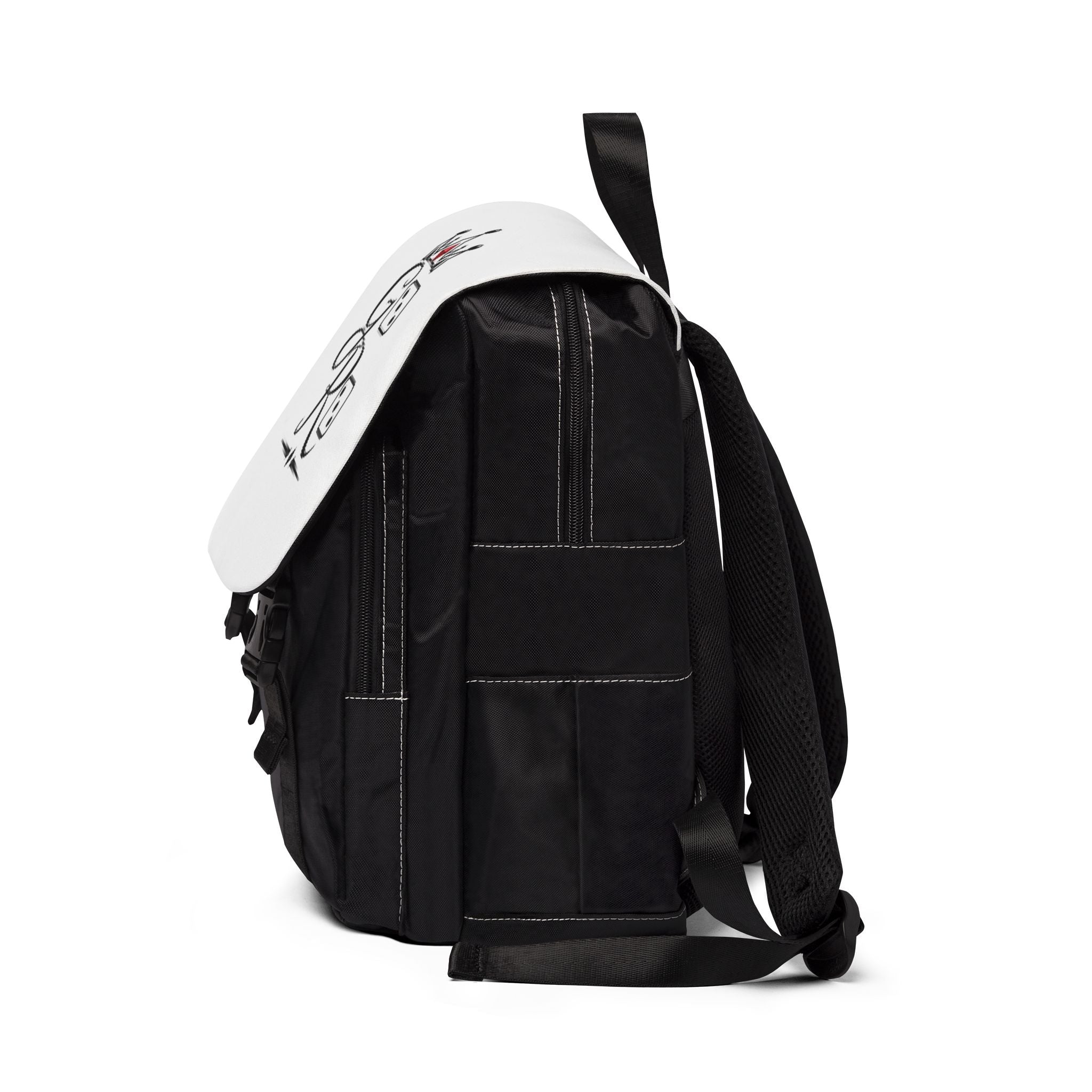 King of Dice Backpack — Casual Shoulder Backpack with Crowned GR Dice Logo