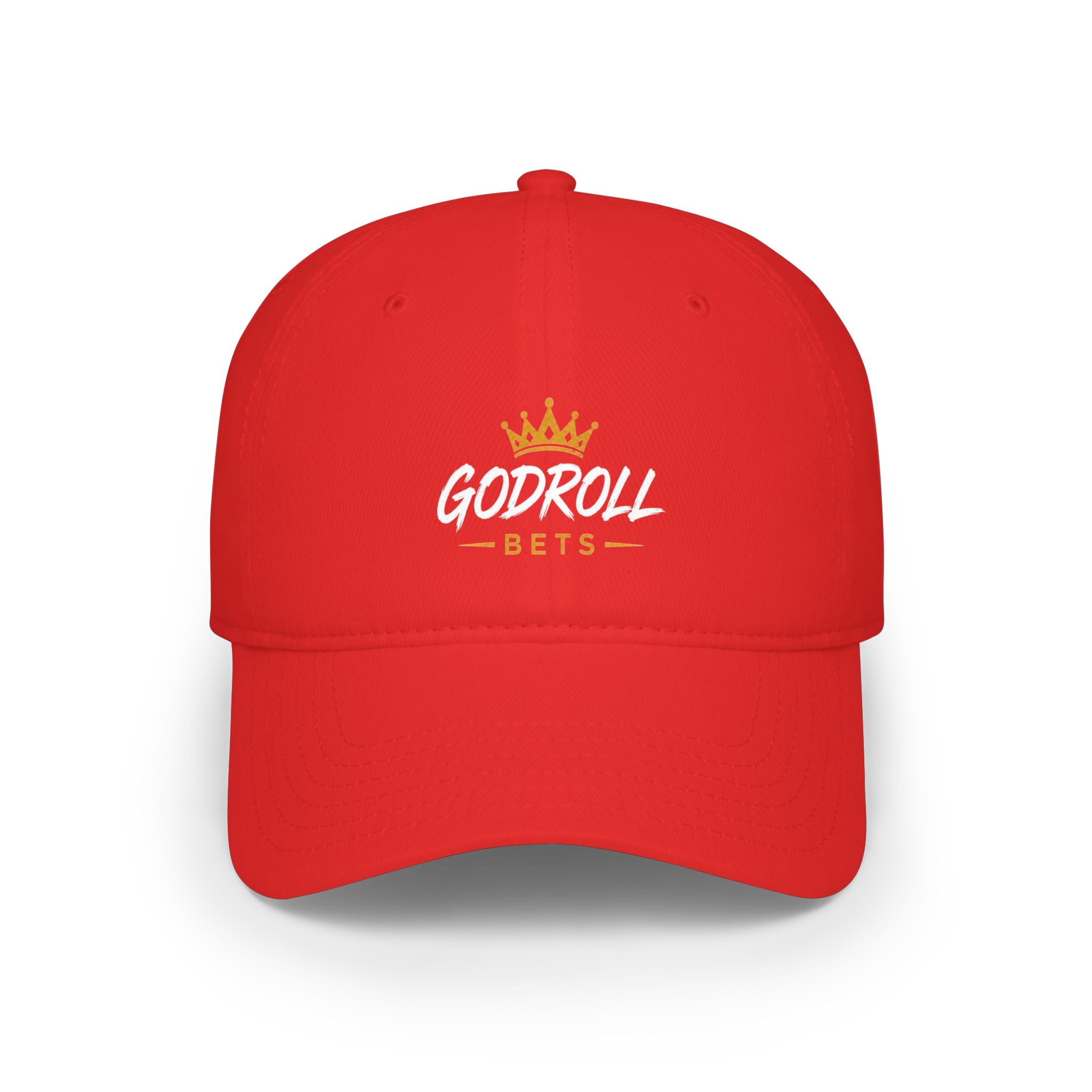 Godroll Bets Crown Baseball Cap — Low Profile Betting Hat