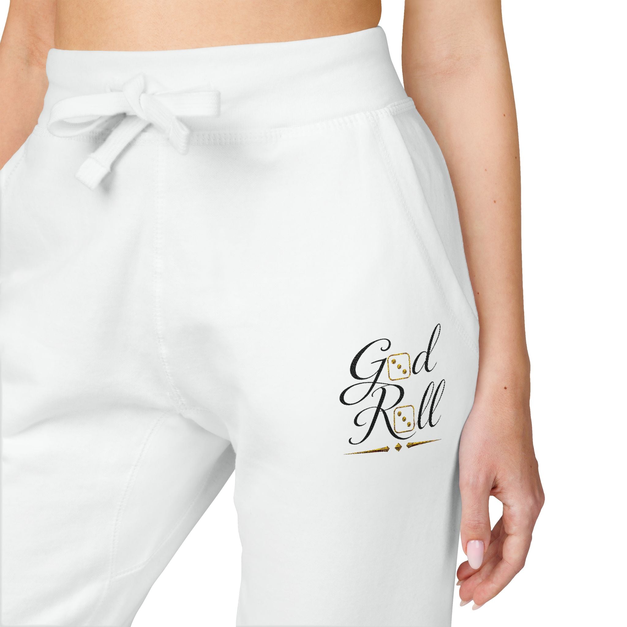 "God Roll" Fleece Sweatpants — Cozy and Comfy