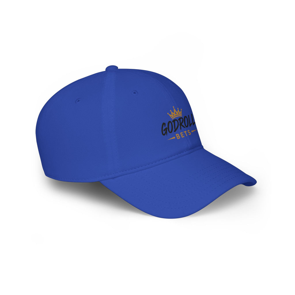 Godroll Bets Low Profile Baseball Cap — Crown Logo Sports Hat