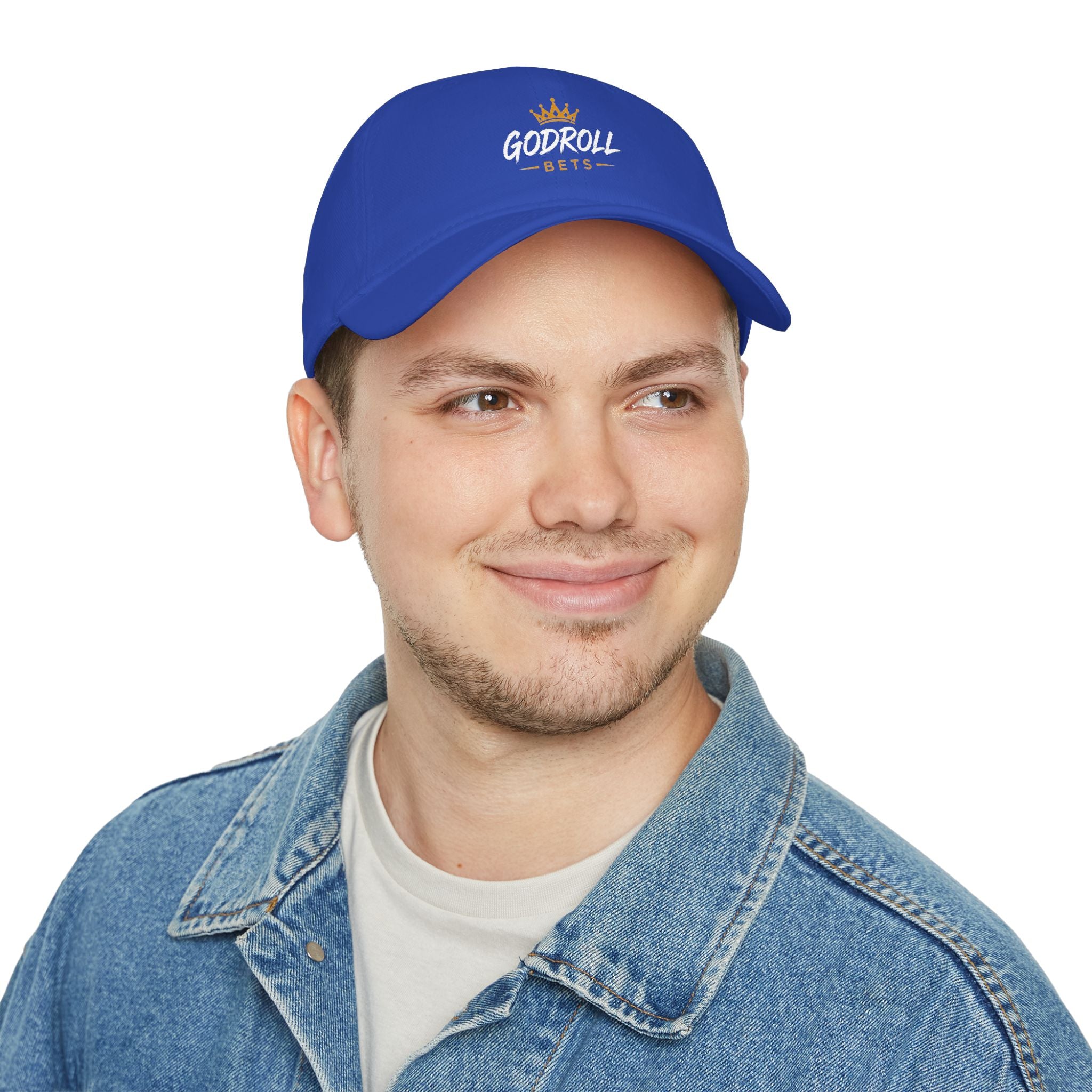 Godroll Bets Crown Baseball Cap — Low Profile, High Roller