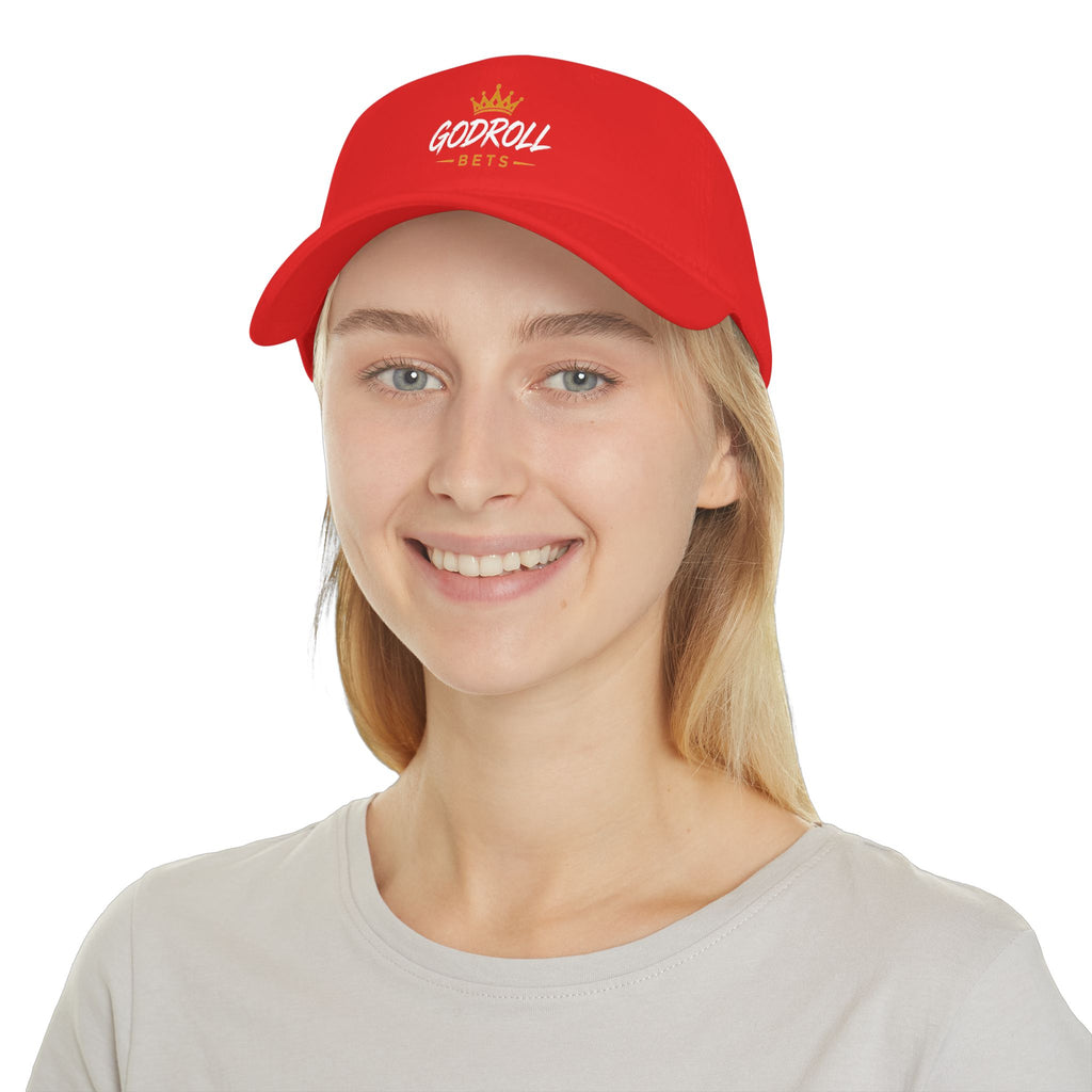 Godroll Bets Crown Baseball Cap — Low Profile, High Roller