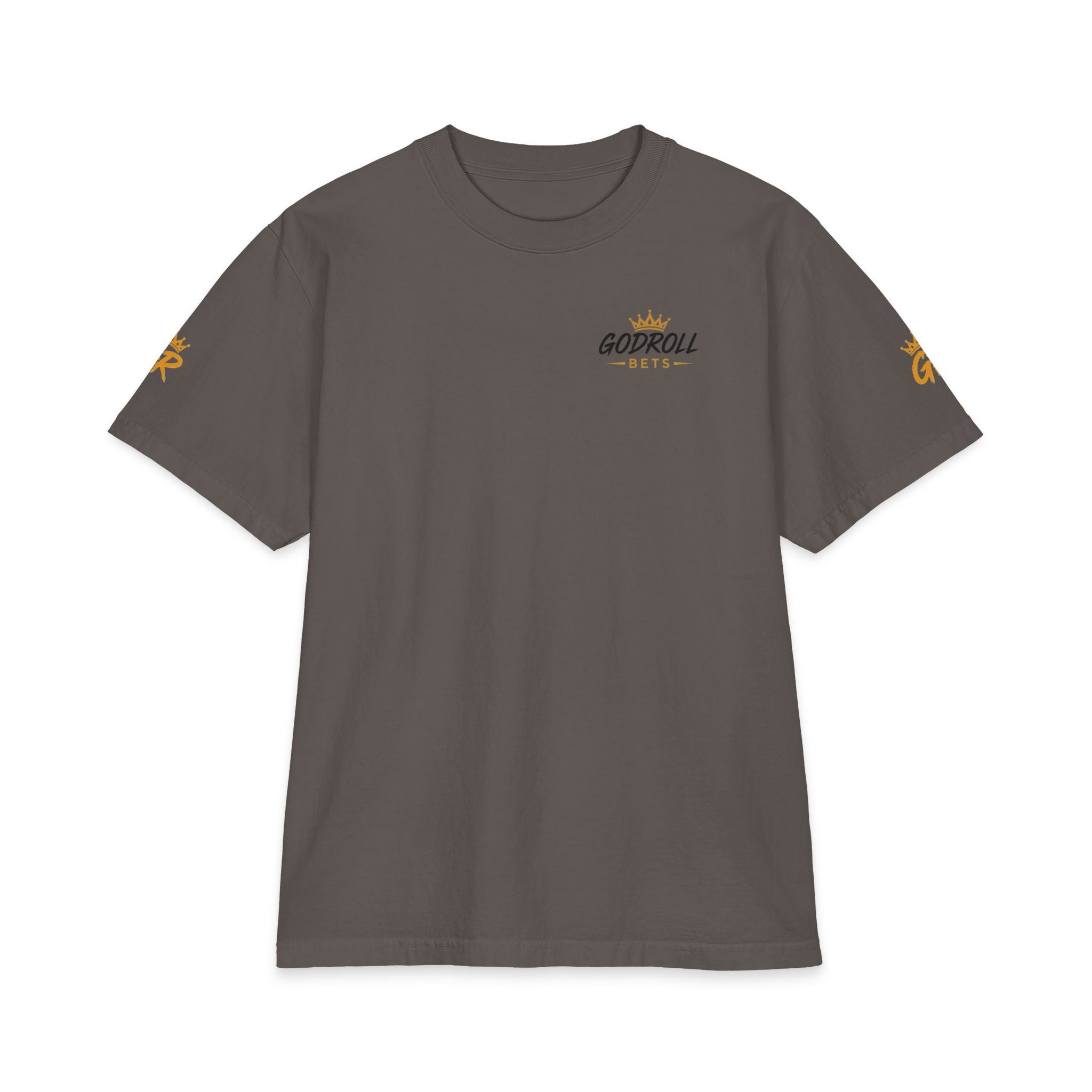 Godroll Crest T-Shirt — Minimal Logo Short Sleeve