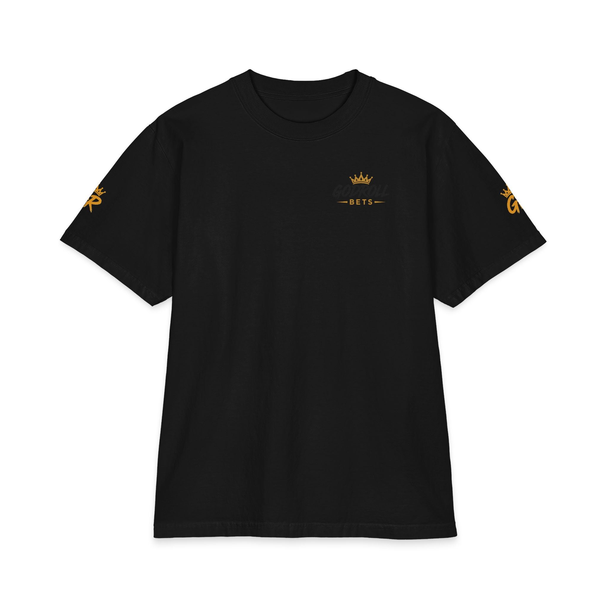 Godroll Crest T-Shirt — Minimal Logo Short Sleeve