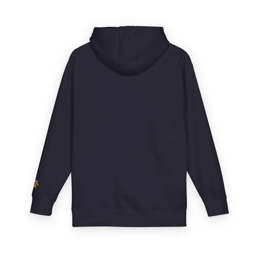 Skateboard 'Go For A Roll' White Fleece Hoodie