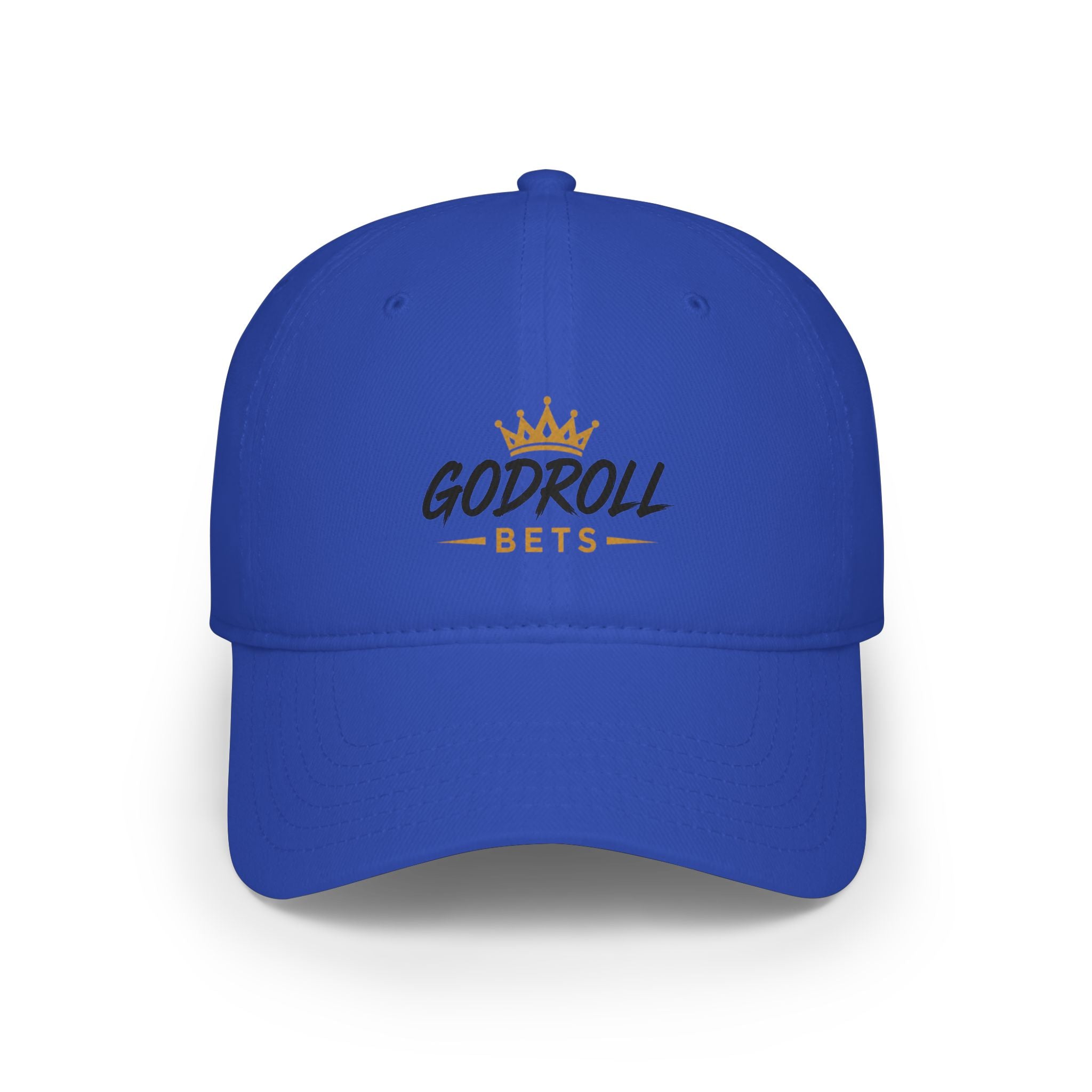 Godroll Bets Low Profile Baseball Cap — Crown Logo Sports Hat