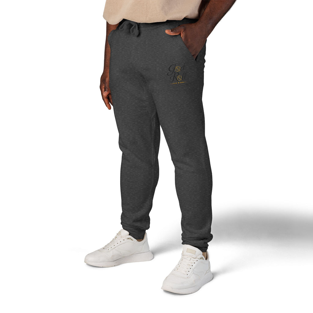 "God Roll" Fleece Sweatpants — Cozy and Comfy