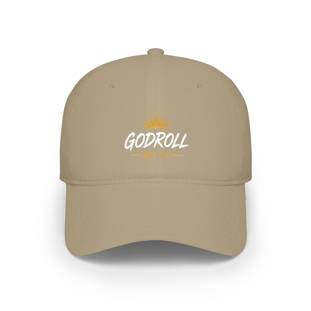 Godroll Bets Crown Baseball Cap — Low Profile, High Roller