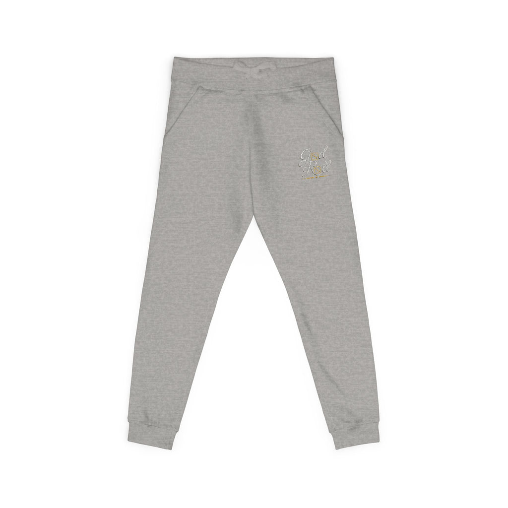 Stylish Cozy Fleece Sweatpants - minimal Accents