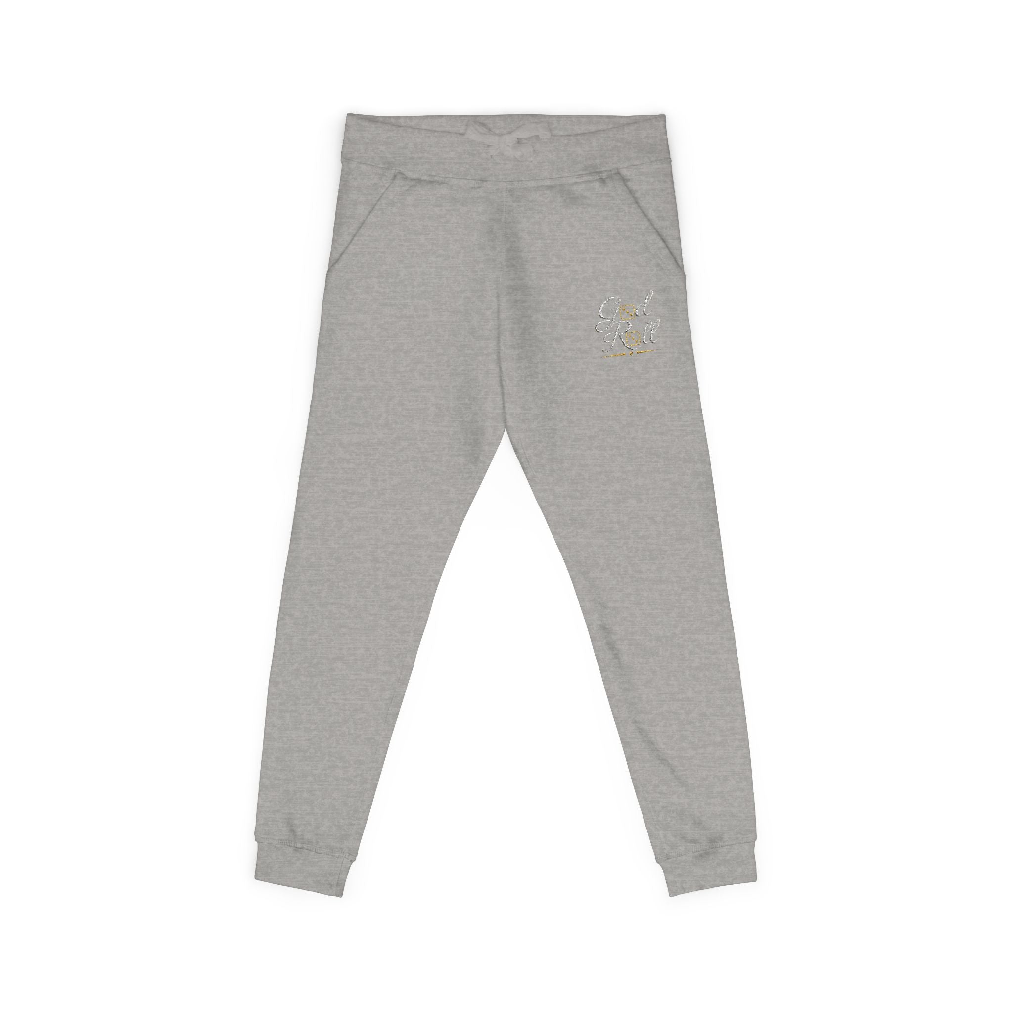 Stylish Cozy Fleece Sweatpants - minimal Accents