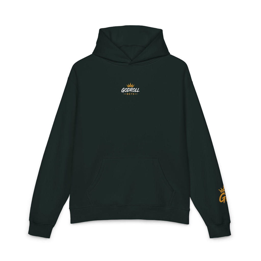 GodRoll Bets Hoodie — "Small One, Big One!" Graphic Crown Pullover