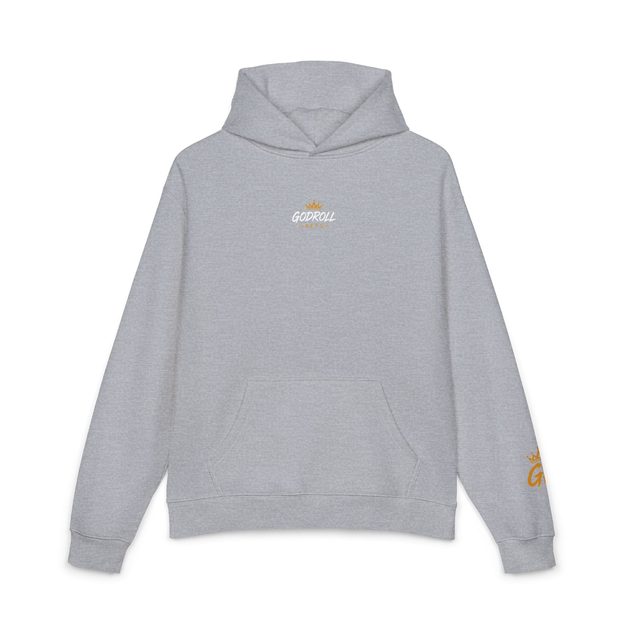 GodRoll Bets Hoodie — "Small One, Big One!" Graphic Crown Pullover
