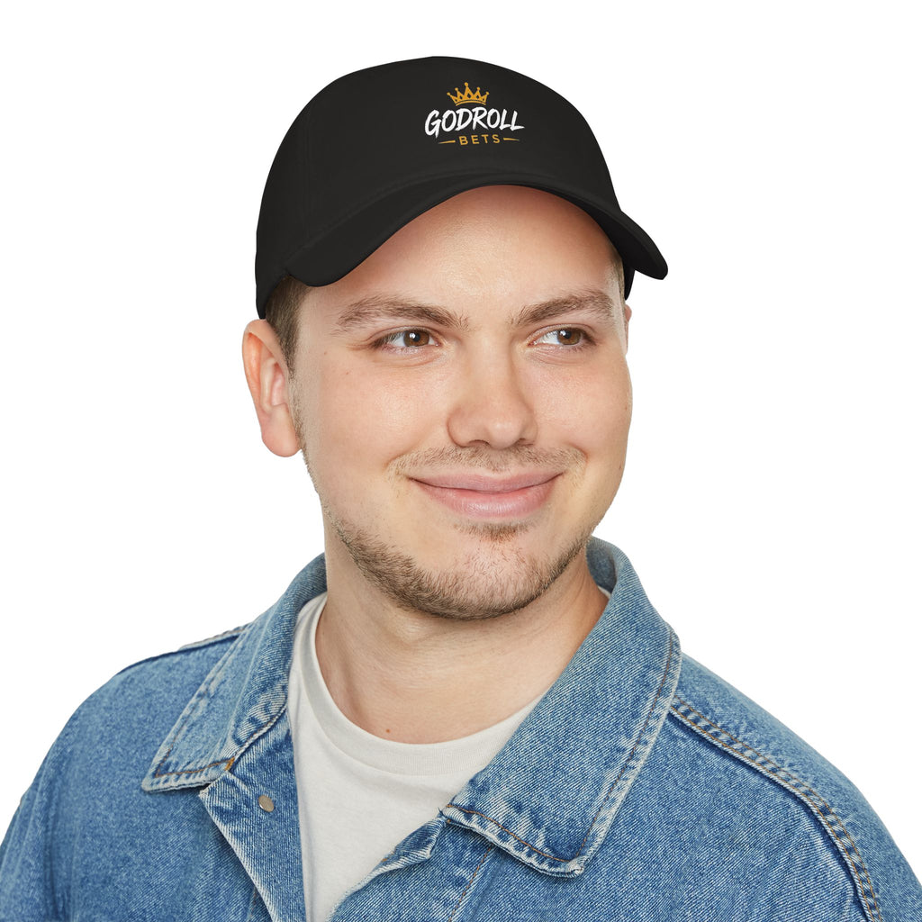 Godroll Bets Crown Baseball Cap — Low Profile, High Roller