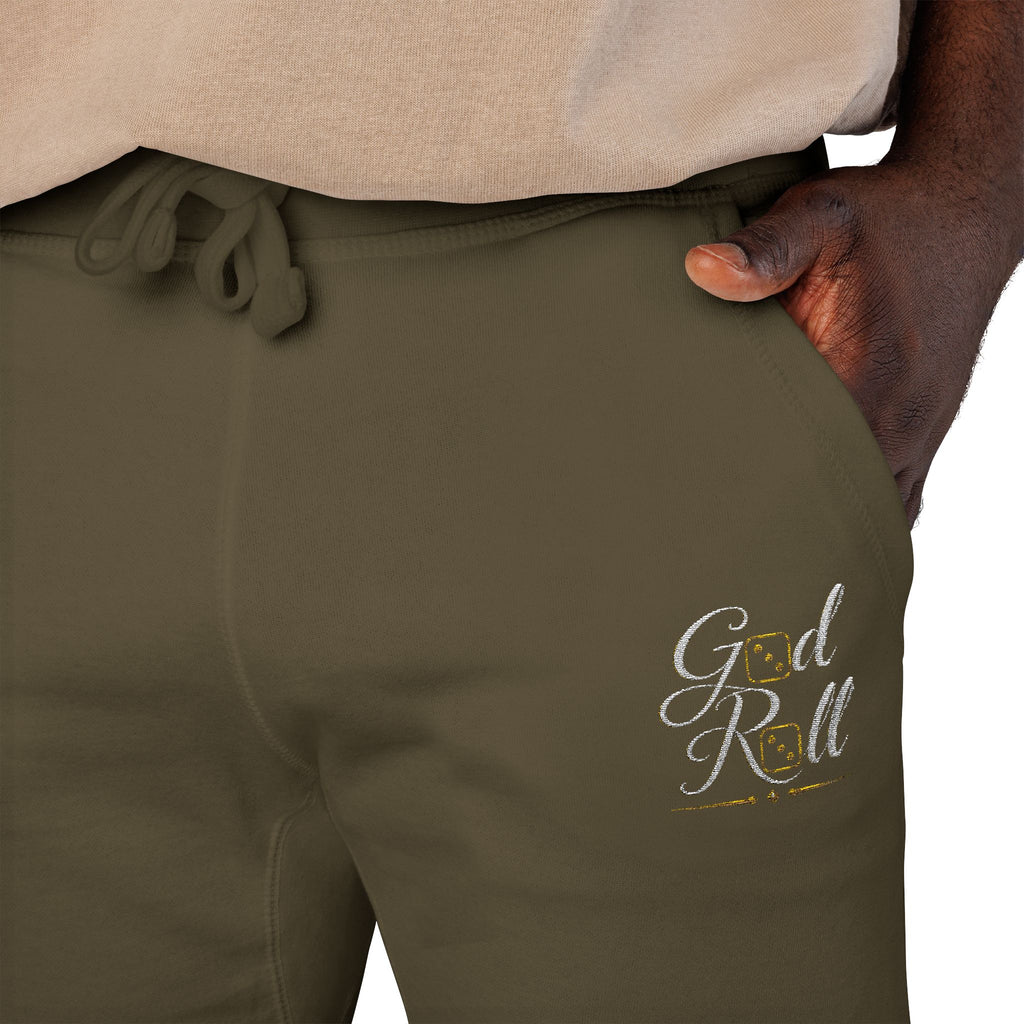 Stylish Cozy Fleece Sweatpants - minimal Accents
