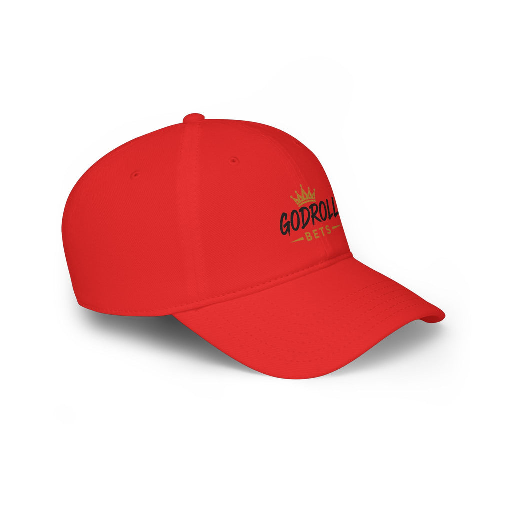 Godroll Bets Low Profile Baseball Cap — Crown Logo Sports Hat