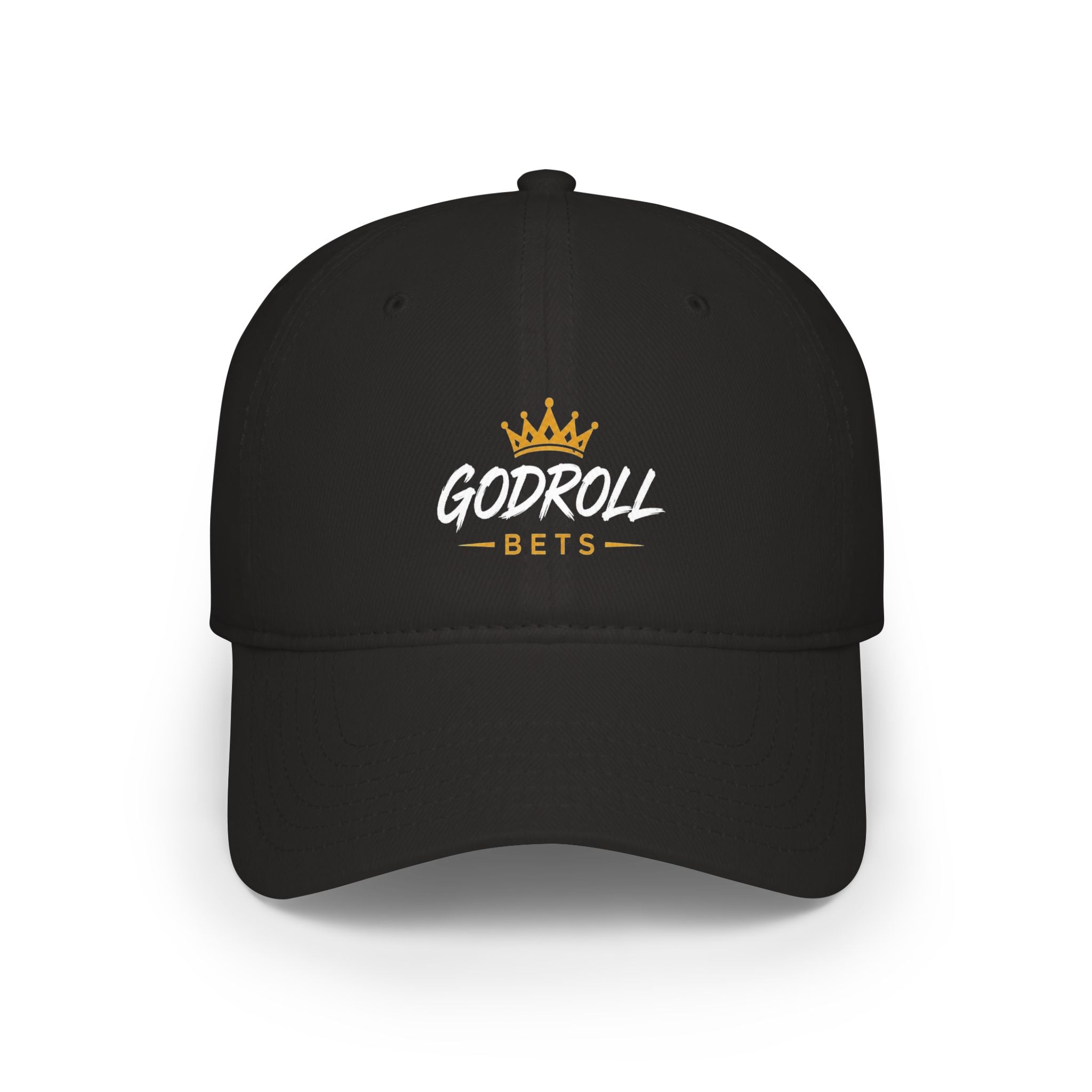 Godroll Bets Crown Baseball Cap — Low Profile Betting Hat