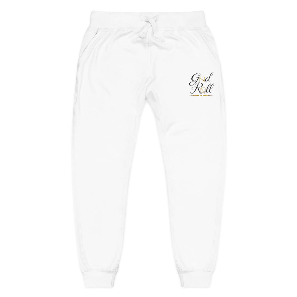 "God Roll" Fleece Sweatpants — Cozy and Comfy