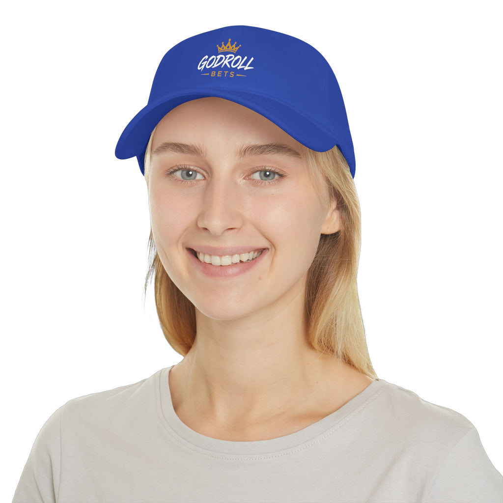 Godroll Bets Crown Baseball Cap — Low Profile, High Roller