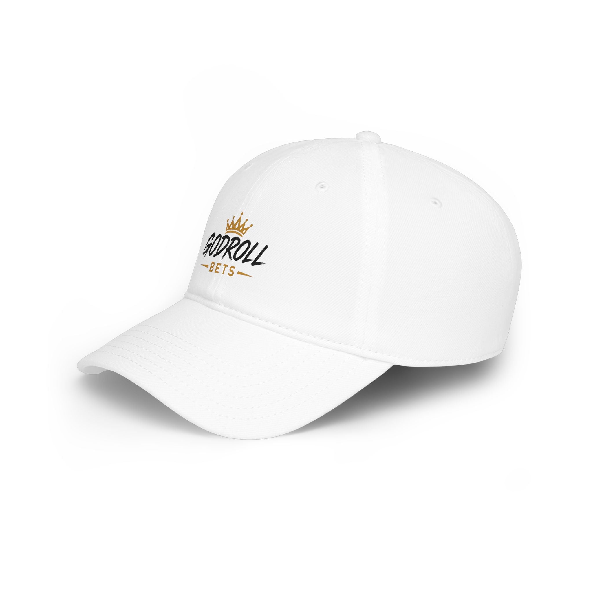 Godroll Bets Low Profile Baseball Cap — Crown Logo Sports Hat