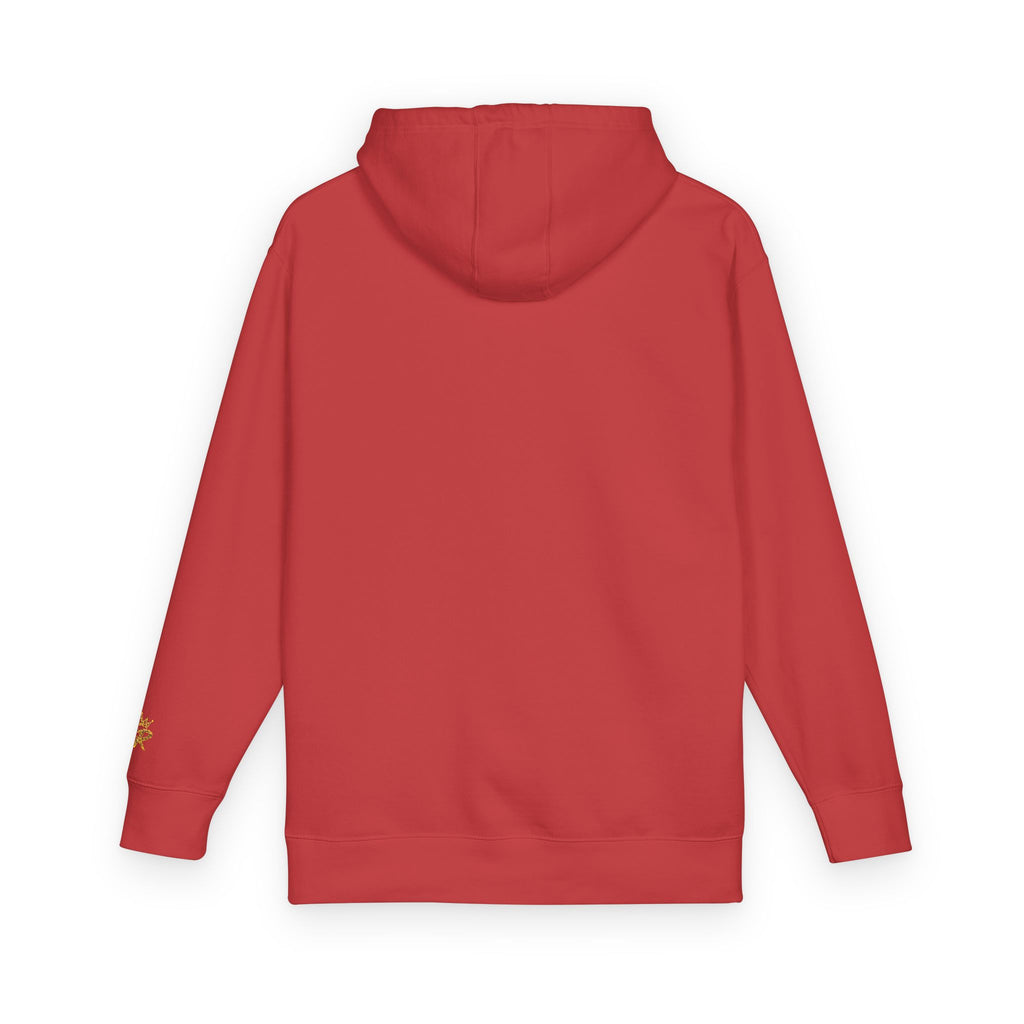 Skateboard 'Go For A Roll' White Fleece Hoodie