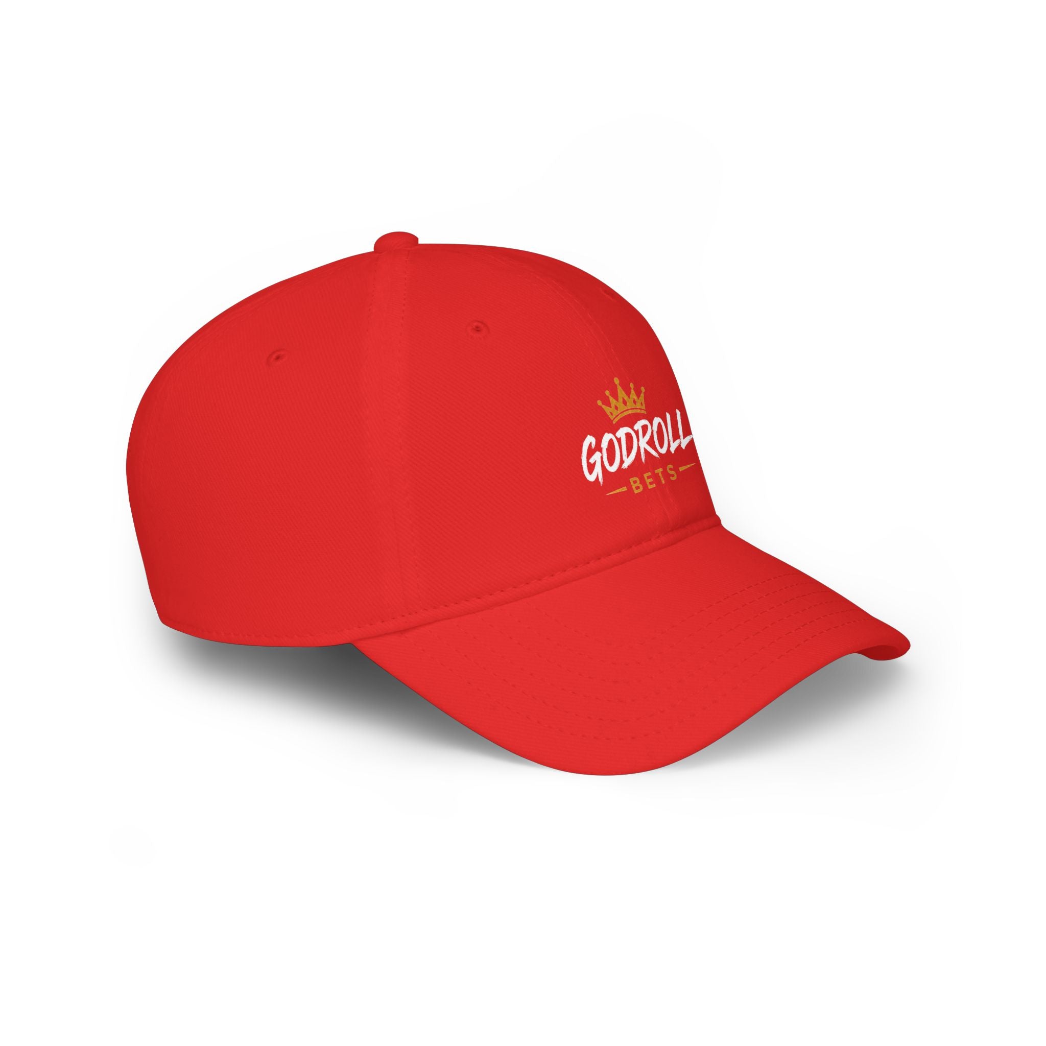 Godroll Bets Crown Baseball Cap — Low Profile Betting Hat