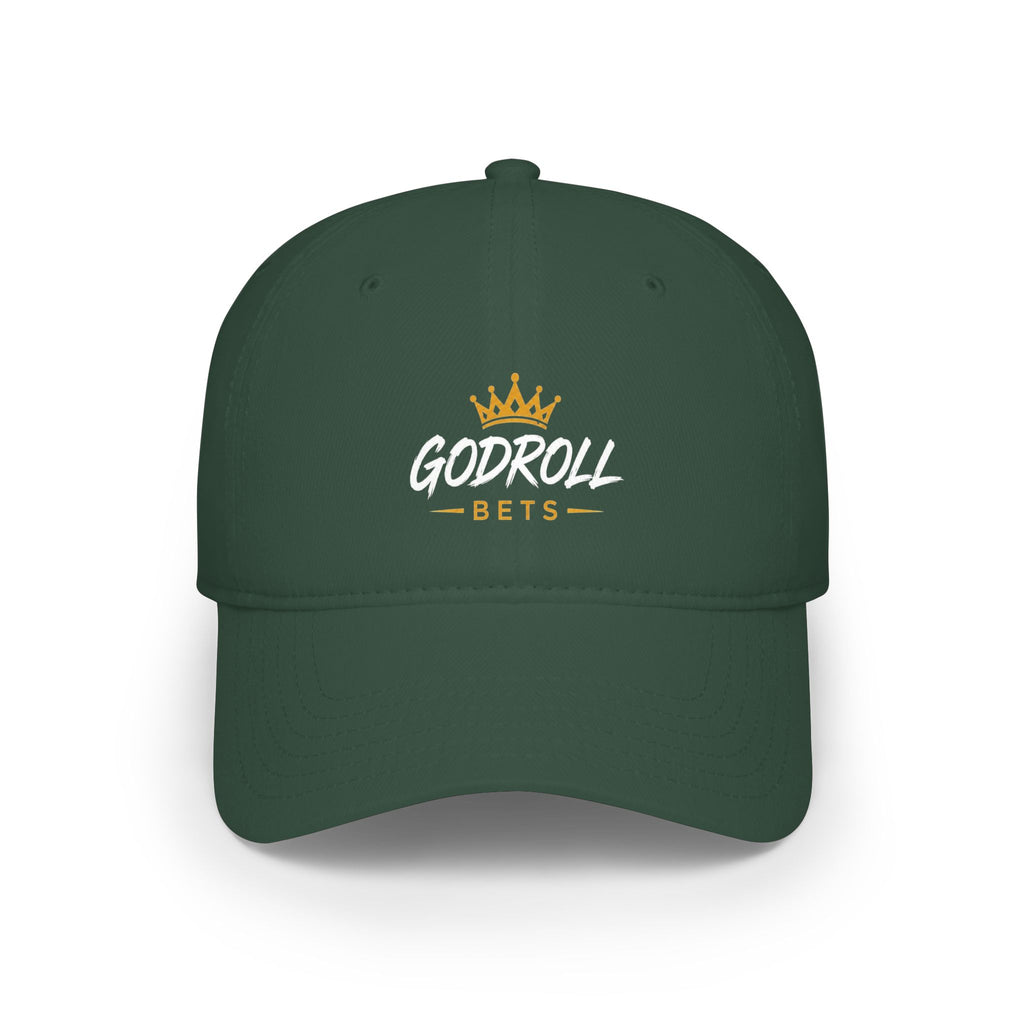 Godroll Bets Crown Baseball Cap — Low Profile, High Roller
